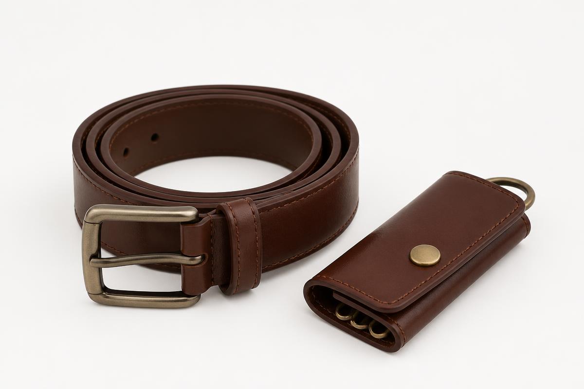 Leather accessories collection